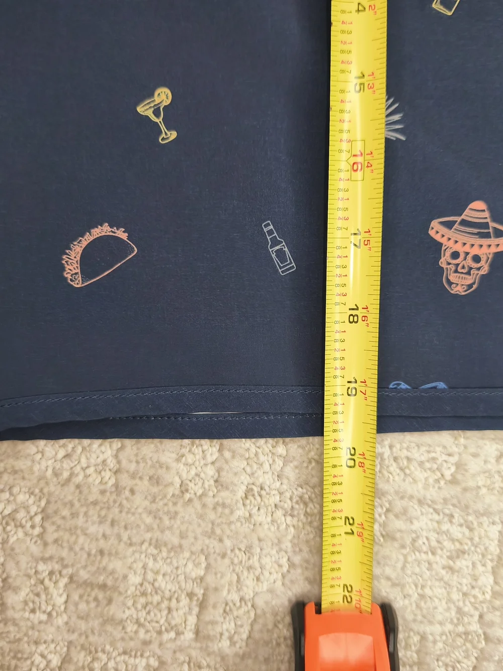 TravisMathew Sunset Mojito Boardshorts Men 34 NWT Blue Skull Tequila Swim Trunks